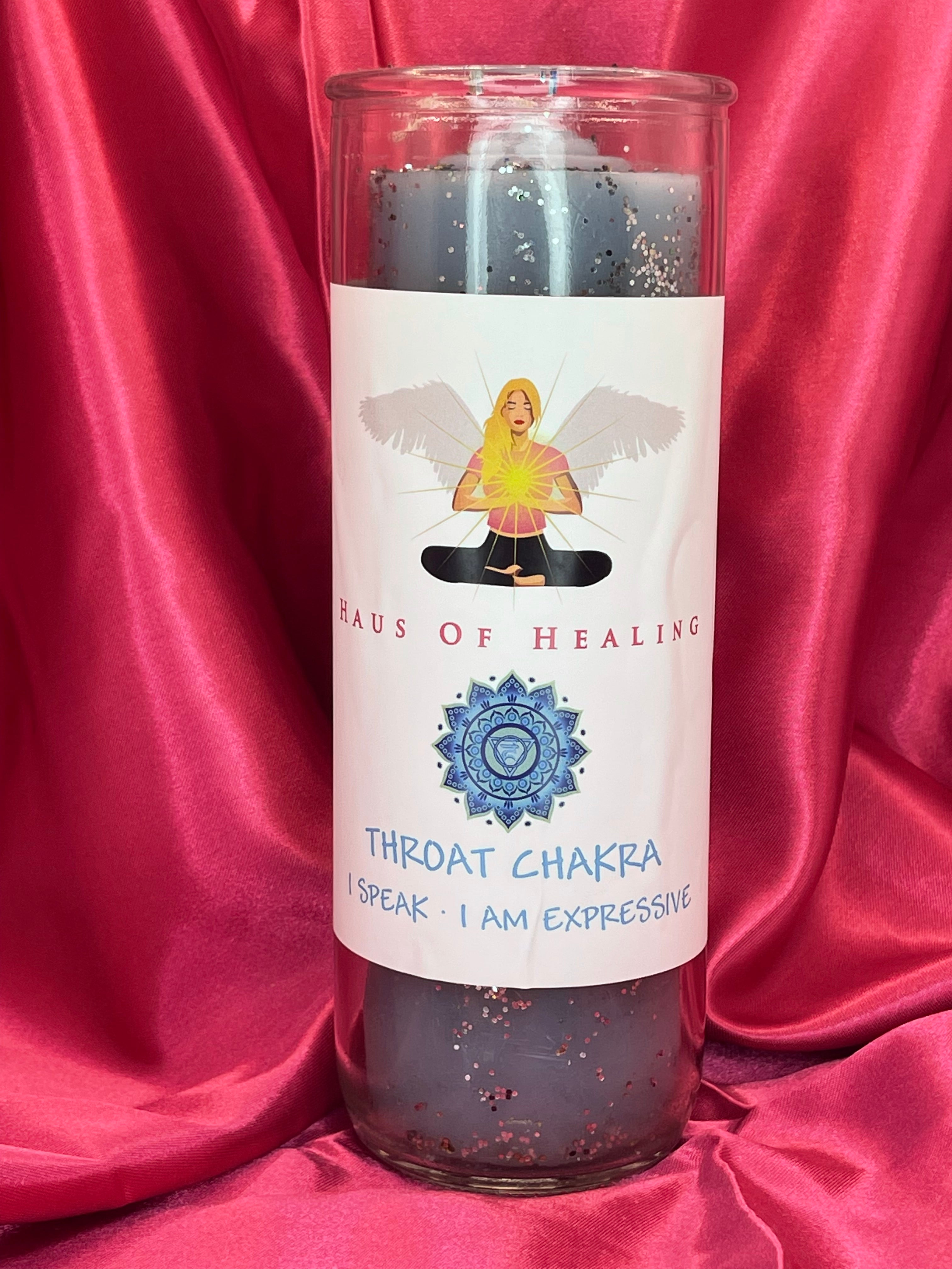 Haus Of Healing: Chakra Candles: Throat Chakra
