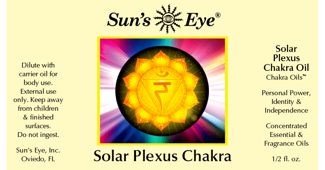 Solar Plexus Chakra Oil